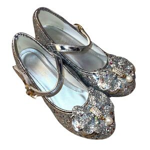 Cadidi Dinos Girls Dress Shoes Wedding Party Mary Jane Princess Shoes Size 3